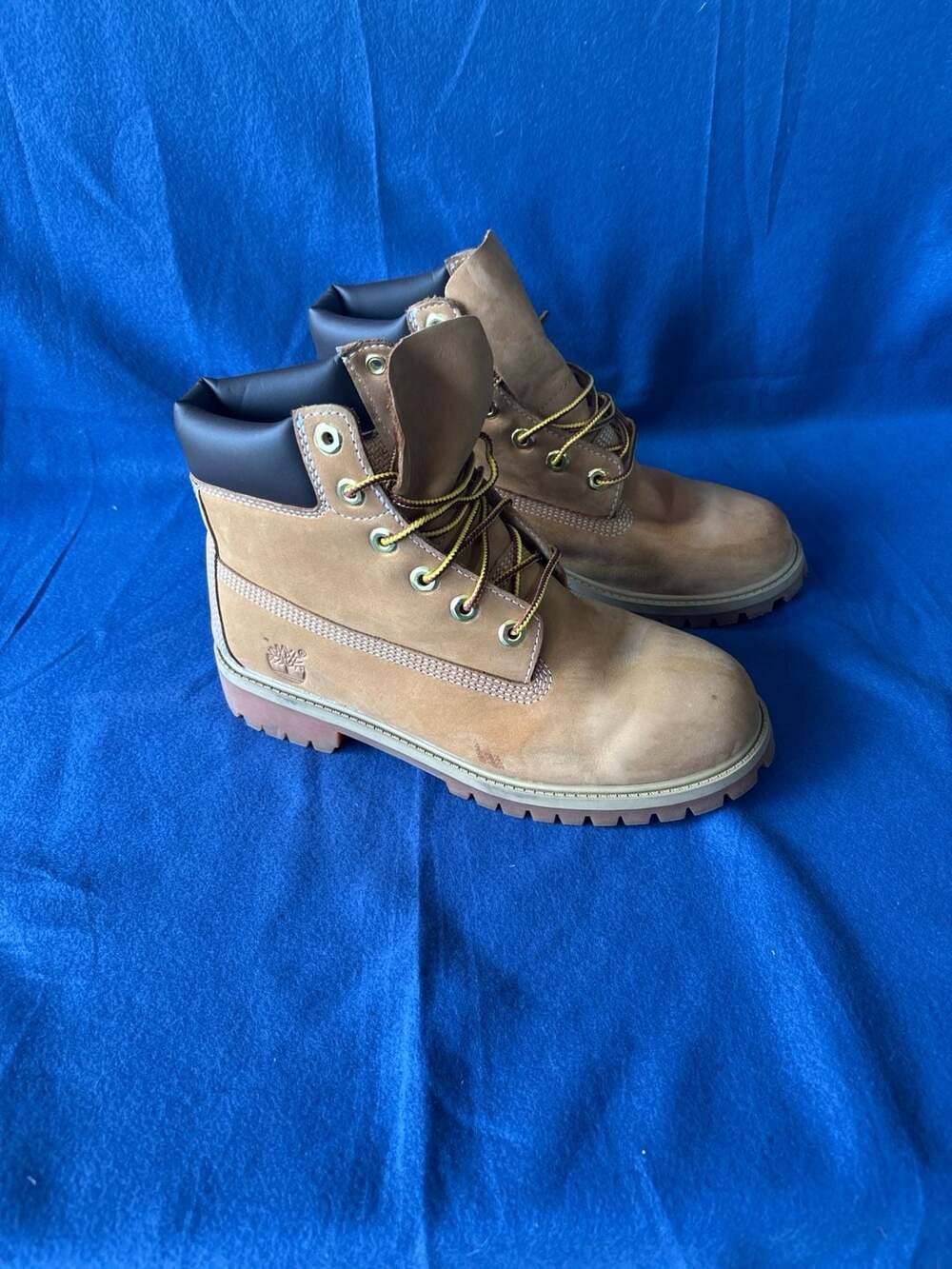 Timberland Premium 6-Inch Waterproof Wheat Nubuck Boots